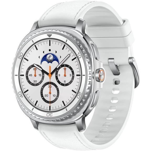 Restored Samsung Galaxy Watch 8 Classic GPS 46MM White (Refurbished)