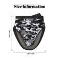 thumbnail image 4 of Black Grey White Camouflage Oven Mitts Heat Resistant, Soft Lining Silicone Mini Oven Mitts with HangingLoop, Kitchen Oven Gloves Heat Resistant 500℉ for Cooking Baking Microwave, 4 of 7