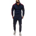 thumbnail image 3 of goowrom Man Zipper Hooded Sweatshirt+Running Jogging Pant Athletic Clothes, 3 of 7