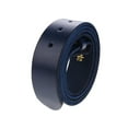 thumbnail image 4 of Gelante Genuine Full Grain Leather Belt Strap Without Belt Buckle. Navy-2XL, 4 of 5