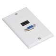 thumbnail image 2 of ANGGREK Audio Outlet Mount Faceplate,HD Multimedia Interface Wall Panel Audio Video Outlet Mount Face Plate For Home Theater,Video Mount Socket Faceplate, 2 of 8