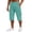 BP48_Light Green, variant on Dwellite Mens Workout Capris Gym Hiking Shorts Zipper Pockets Lightweight Athletic 3/4 Capri Pants Black L