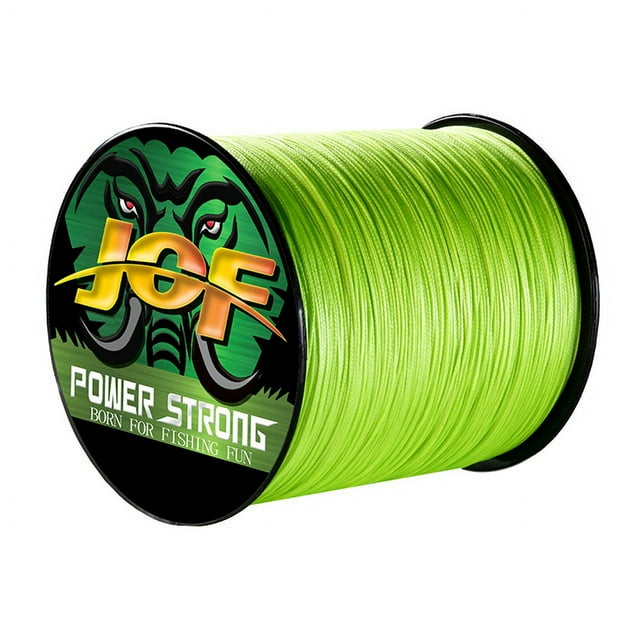 Braided Line X4 100/300m 6 Color All For Fishing Line MaxDrag 85LB Multifilament PE Line For Saltwater Sea Fishing Grass Green 100M 0.10mm 10LB