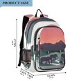thumbnail image 2 of FORMRS School Backpack 17" Student Travel Bag with Laptop Compartment, Abstract Elephant, 2 of 7