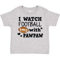 thumbnail image 3 of Inktastic I Watch Football with My Pawpaw Boys Toddler T-Shirt, 3 of 5