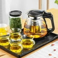 thumbnail image 6 of QHUDLV 1/2L Teapot Glass Water Dispenser with Filter NEWd Z9Z9 V9U5, 6 of 9