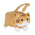 thumbnail image 1 of Porta pañuelos de coche de peluche de gato, suave, lindo y creativo, fácil de instalar. Naranja, 1 of 7