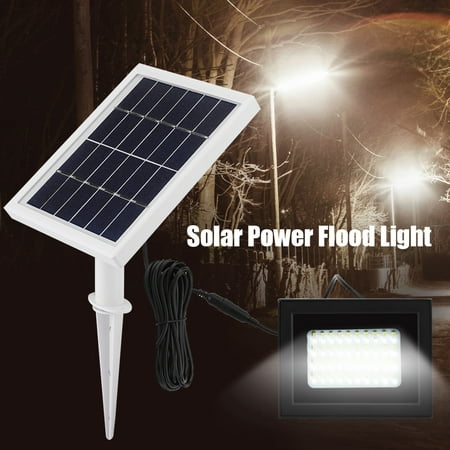 Hilitand 80 LED Solar Power Flood Light Sensor Motion Activated Outdoor Garden Path Lamp,  Solar Power Flood Light, Solar Flood