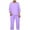 Purple, variant on vigerkar Linen Sets for Women 2 Piece Pants Outfits Casual Long Sleeve Shirts Wide Leg Pant Suits Loungewear Pajamas Light Blue, M