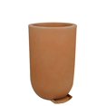 thumbnail image 1 of Ecobo Maceta Ecológica Redonda de 63,0 cm para Uso Interior y Exterior, Duradera, Versátil y Ligera, Diseñada por Artesanos Brasileños, Diseño Contemporáneo para Todo Tipo de Climas - Naranja, 1 of 3