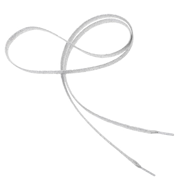 PBPBOX 1 Pair of Flat Colored Shoe Laces Sparkle Shoe Laces for Sports Shoes