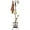 Brown, variant on Coat Rack with Umbrella Holder, Coat Tree Freestanding, Coat Rack Stand with 16 Hooks, Coat Stand for Living Room, Bedroom, Office, Grey