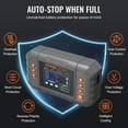 thumbnail image 6 of VEVOR 20-Amp Smart Battery Charger, Versatile for Lithium LiFePO4 and Lead-Acid (AGM/Gel/SLA) with LCD Display, Trickle Charge, and Desulfation for Cars, Boats, Motorcycles, and Lawn Mowers, 6 of 12