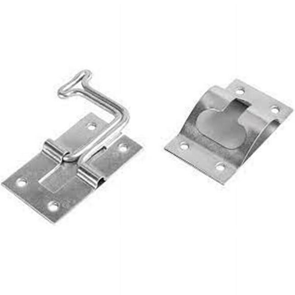 90 deg Entry Door Holder - Zinc