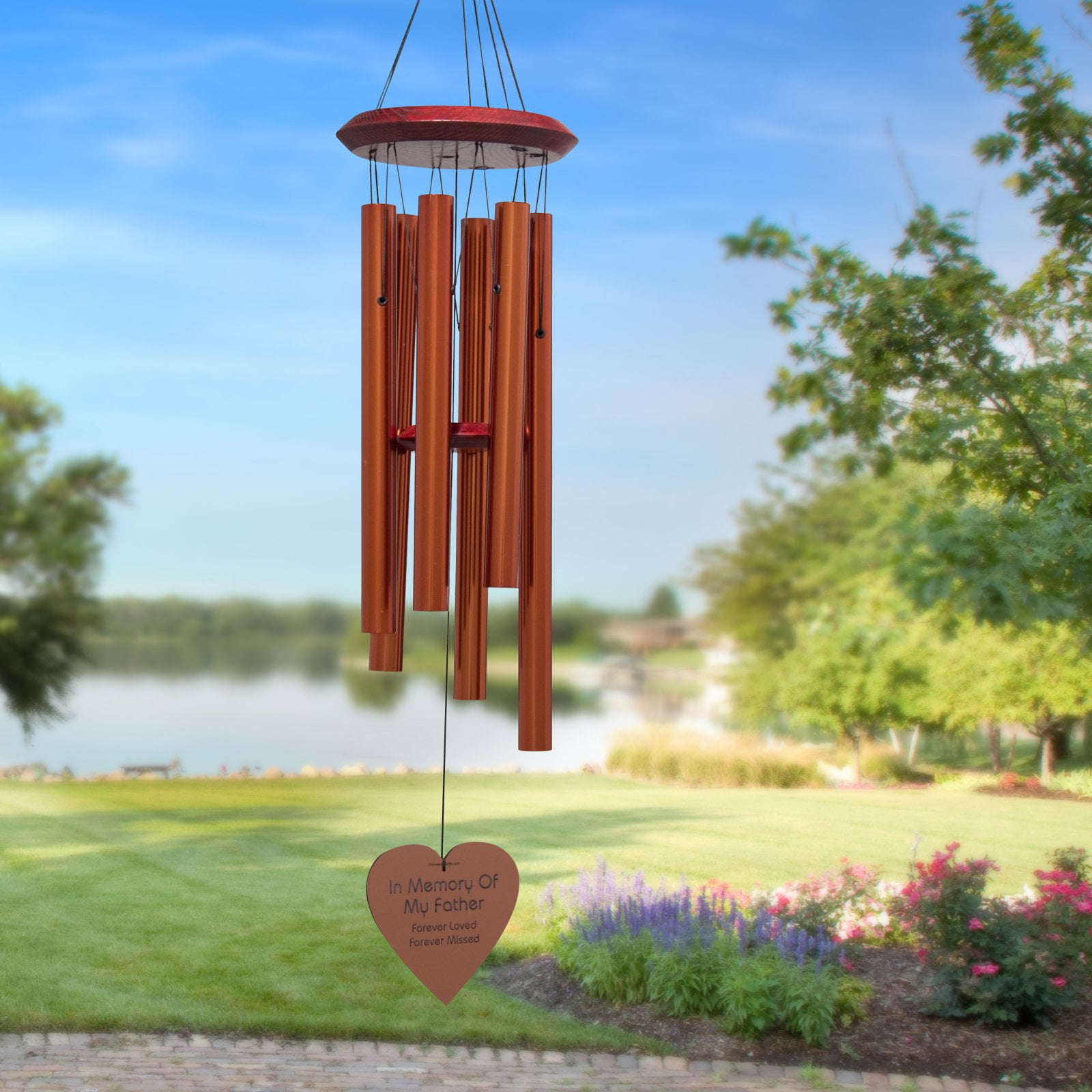 Chimes Of Your Life Father Heart Memorial Wind Chime Chimes Of Your Life Father Heart Memorial Wind Chime Com