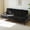 Black, variant on GOODONE 8" Foldable Floor Sofa Bed,Convertible Floor Couch with Handles,Thick Corduroy Futon Sofa for Living Room and Small Space,DGrey