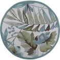 thumbnail image 1 of HomeRoots 353050 Tapis Rond en Polyester Ivoire 5 Pi. 6 Po., 1 of 1