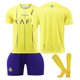 thumbnail image 1 of Riyadh Victory Traje de fútbol Adulto Niños Hombres Fitness al aire libre Deportes Ronaldo Jersey Secado rápido Mujeres2324 Riyadh Victory Home No. (Calcetines), 1 of 5