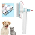 thumbnail image 5 of Smart Self Cleaning Pet Flea Comb Grooming Brush with Stainless Steel Teeth for Dogs and Cats Hair Removal Tool, 5 of 8