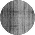 thumbnail image 1 of Ahgly Company Indoor Round Abstract Gray Modern Area Rugs, 7' Round, 1 of 4