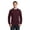 Athletic Maroon, variant on mpany - Long Sleeve Core Cotton Tee