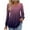 Blue, variant on Women's 2025 Fall Pleated V-Neck Blouse Maple Leaf Season Versatility Ice Rink To Office Transition Button Down Shirt Loose Fit Casual Top Long Sleeve Breathable Poly-Cotton Black XL