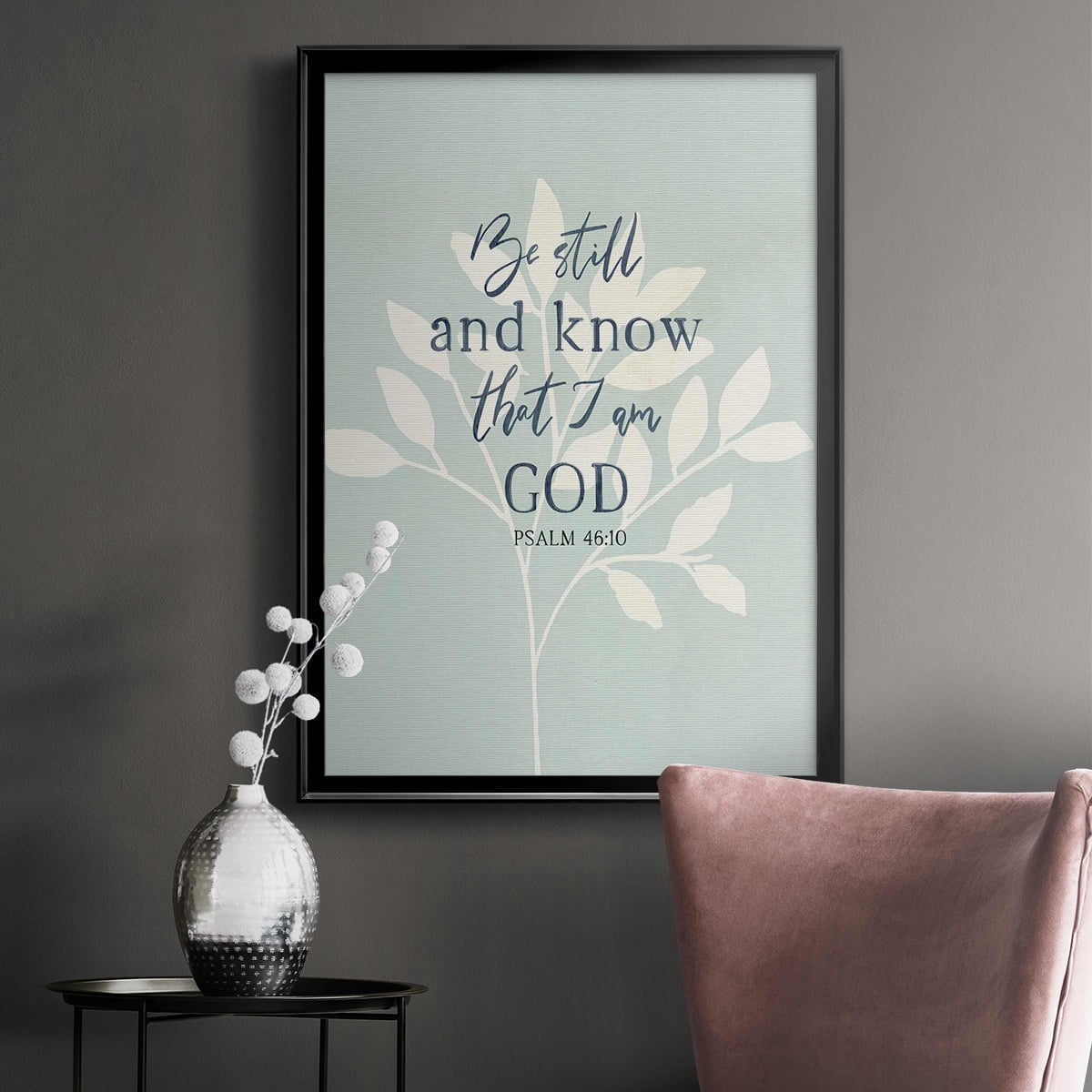 Be Still Premium Classic Framed Print - Ready to Hang