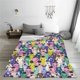 thumbnail image 5 of Balery Llamas Colorful Manta de Felpa Suave y Acogedora – Cobija de Franela Aterciopelada para Cama, Lavable y Cálida para Sofá, Mascotas, Transpirable-50"x40", 5 of 7