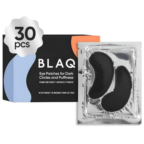 Mascarilla para ojos Bright Eyes, galardonados con el premio BLAQ, paquete de 30