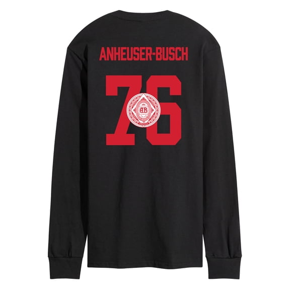 Budweiser - Athletic Dept. - Men's Long Sleeve Graphic T-Shirt