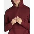 thumbnail image 2 of Athletic Works Men's & Big & Tall Men’s Fleece Hoodie Sweatshirt, Sizes XS-4XLT, 2 of 5