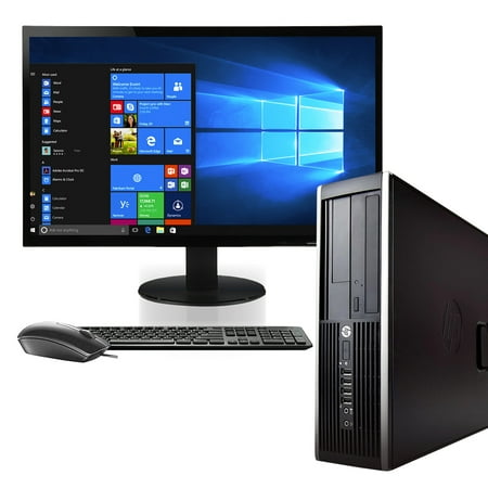 Hp Desktop Computer PC & 24" LCD Intel Quad Core I5 3.10Ghz 16GB New 1TB SSD Windows 10 Professional 1 year Warranty