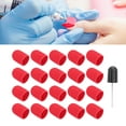 thumbnail image 4 of Fugacal Cabezal de lijado para pulido de uas, fácil de instalar, broca para uas de 0,6 x 1 pulgada con eje para salón de uas Fugacal No se aplica, 4 of 6
