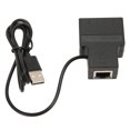 RJ45 Splitter Adapter 1 to 2 100Mbps Plug and Play Splitter