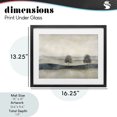 thumbnail image 4 of Stupell Industries Contemporary Muted Horizon with Trees Black Framed Print Under Glass, 16 x 13, by Riley B, 4 of 8