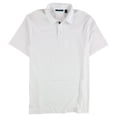 thumbnail image 1 of Perry Ellis Mens Interlock Polo Shirt, White, Small, 1 of 2