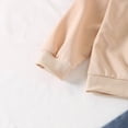 thumbnail image 4 of Gubotare Toddler Girl Sweatsuit Girls' Top & Pants Set Straight Leg Pants Letter with Bow Detail Long Sleeve Hooded Western & Casual Wear 2T 3T (Beige,2-3 Years), 4 of 8