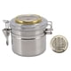 thumbnail image 1 of Tarro de almacenamiento de acero inoxidable, tarro de cigarros, tarro de humidor de acero inoxidable, diseño a prueba de futuro, 1 of 8