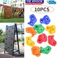 thumbnail image 3 of 10x Pierres d'Escalade pour Enfants Roches Point d'Escalade Extérieur Prise Murale Saisir Grip.UK, 3 of 4