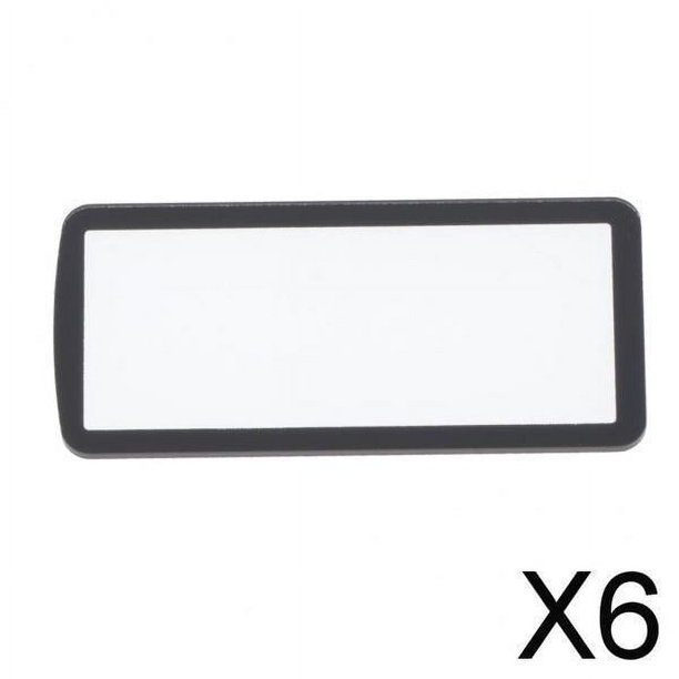 Cubierta de Cristal de Pantalla Exterior Baoblaze para Cámara D750 6 piezas