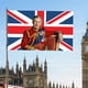 thumbnail image 3 of Bandera De Recuerdo Del Rey Carlos Iii Bandera De Recuerdo Del Rey Carlos Iii, 3 of 5
