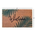 thumbnail image 3 of RugSmith Multi Machine Tufted Welcome Palm Leaves Doormat, 18"x30", 3 of 5