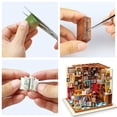 thumbnail image 3 of Kit de casa de muñecas en miniatura Rolife Bookstore Room Sam's Study, 3 of 6