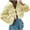 24 Beige, variant on Qeaghou Womens Faux Fur Coat Trendy Zip Up Cropped Teddy Jackets Long Sleeve Fuzzy Fluffy Warm Short Winter Coats with Hood Clearance