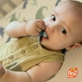 thumbnail image 6 of RaZbaby RaZberry Teether 3m+ (2 Pack) - Soft Silicone, BPA Free, Easy-to-Hold - Grey/Tan, 6 of 7