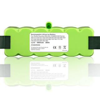Batería Premium (Compatible con Roomba Irobot SERIE 500, 600, 700, 800 y  900): 4500mah