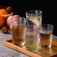 thumbnail image 3 of Joernso 210/280/350/450ml Drinking Glass Restaurant Style Breaking Resistant Transparent Acrylic Highball Drinking Tumbler for Party, 3 of 8