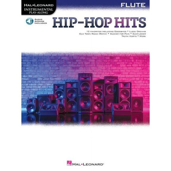 Hip-Hop Hits for Flute Play-Along with Online Audio (Paperback) by Hal Leonard Corp