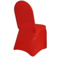 Your Chair Covers - Stretch Spandex Banquet Chair Cover Red - Walmart.com