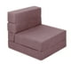 thumbnail image 1 of Sofá cama plegable individual Atlas Basic Rosa Minimalista, 1 of 8
